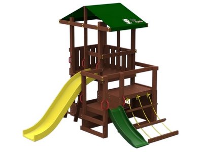 Детский игровой комплекс Непоседа с пристройкой (Модель 3)